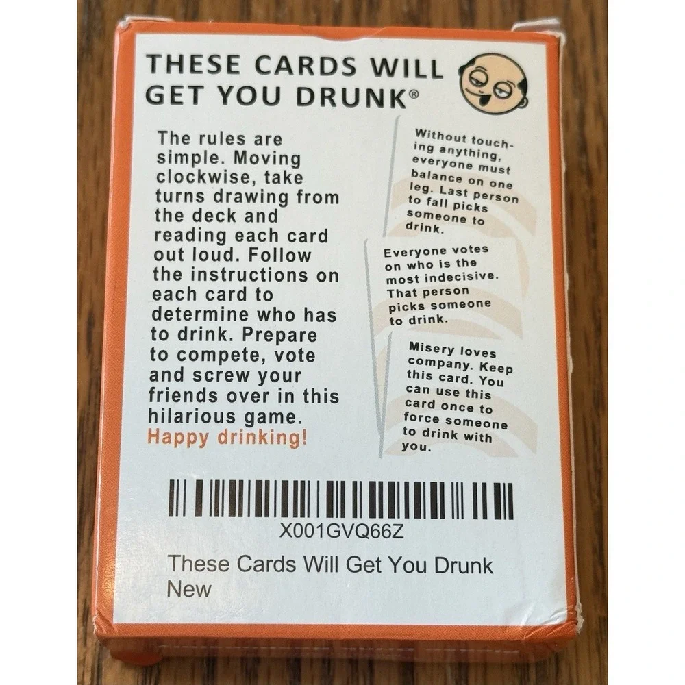 These Cards Will Get You Drunk - Fun Adult Drinking‎ Game for Parties